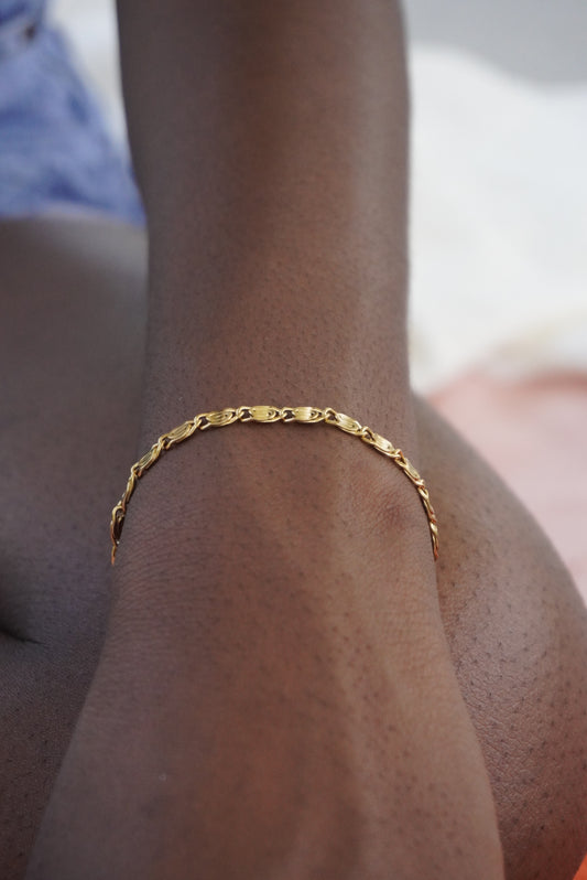 Old School Spiral BraceAnklet