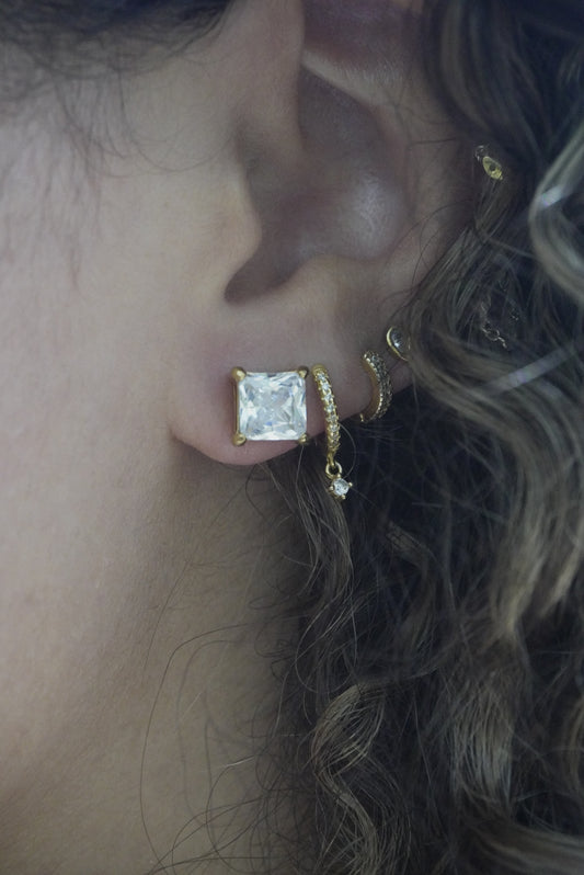Luxe Cubic Zirconia Studs