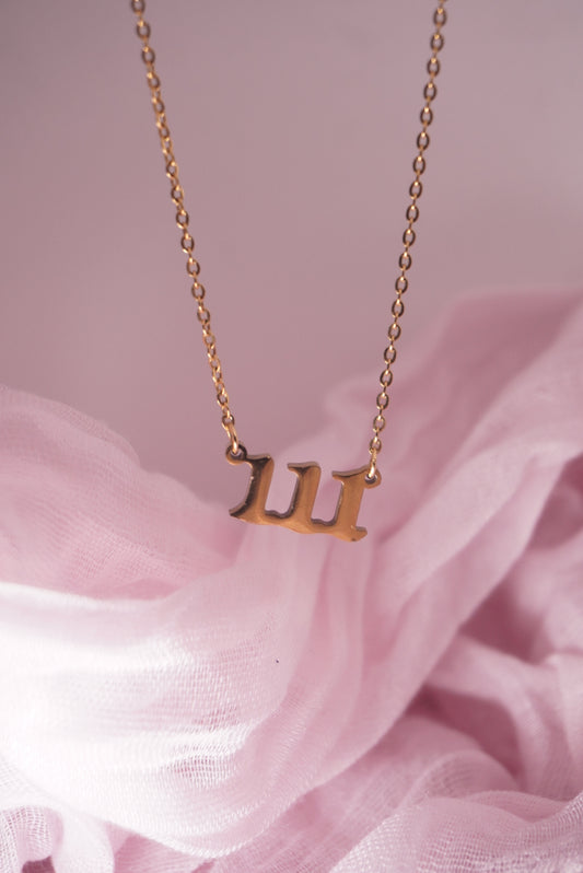 Redesigned Angel Number Necklaced