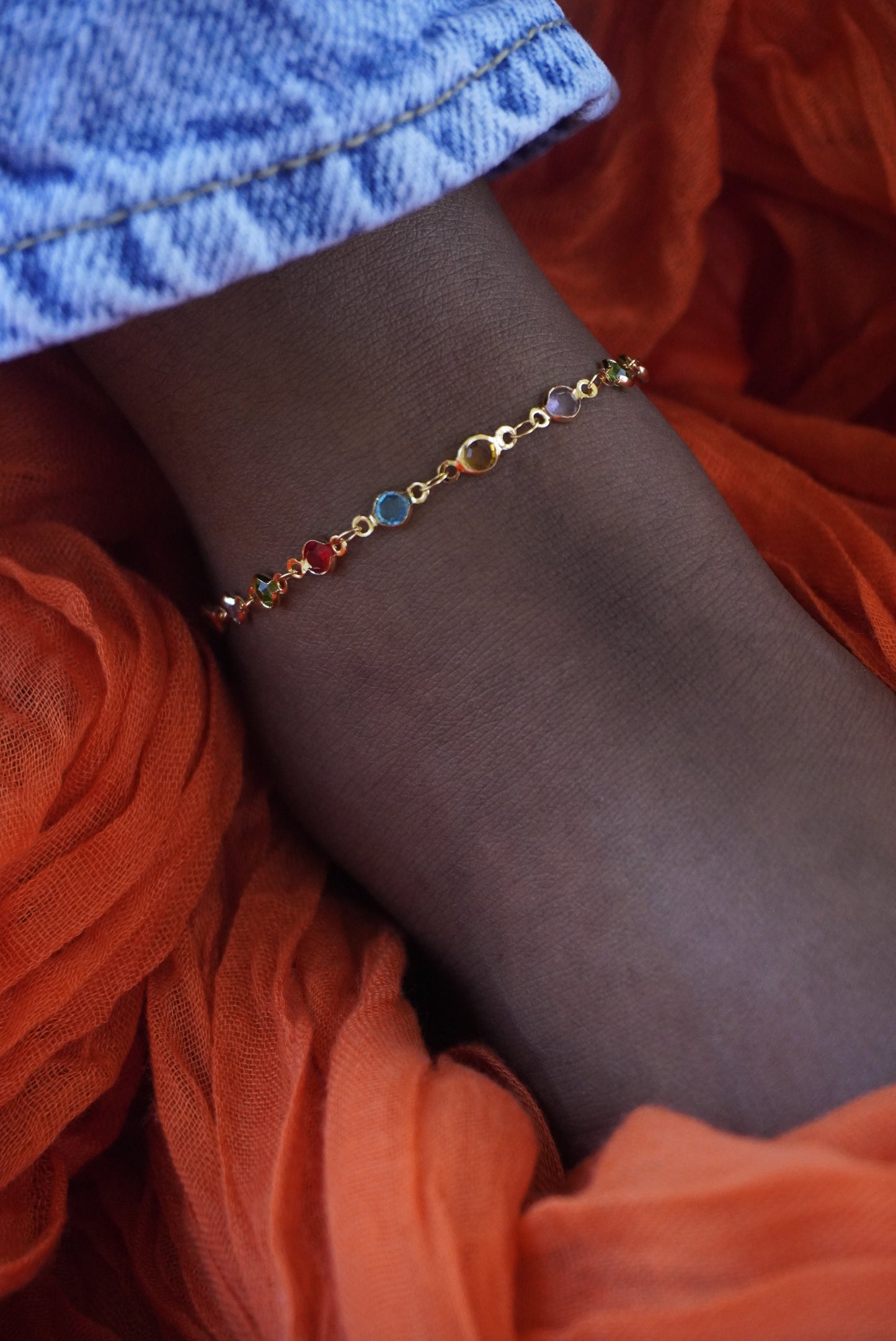 Colorful Bead Anklet