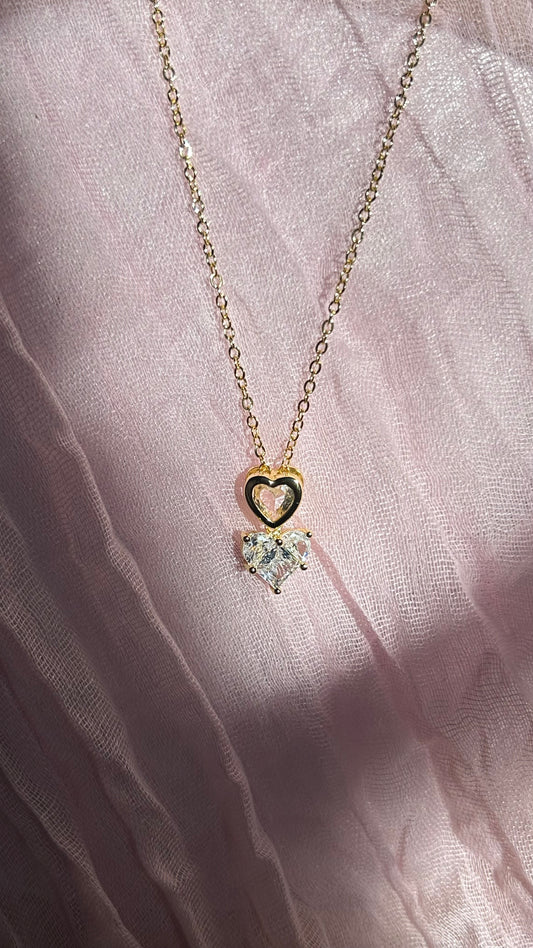 Heart Crystal Necklace