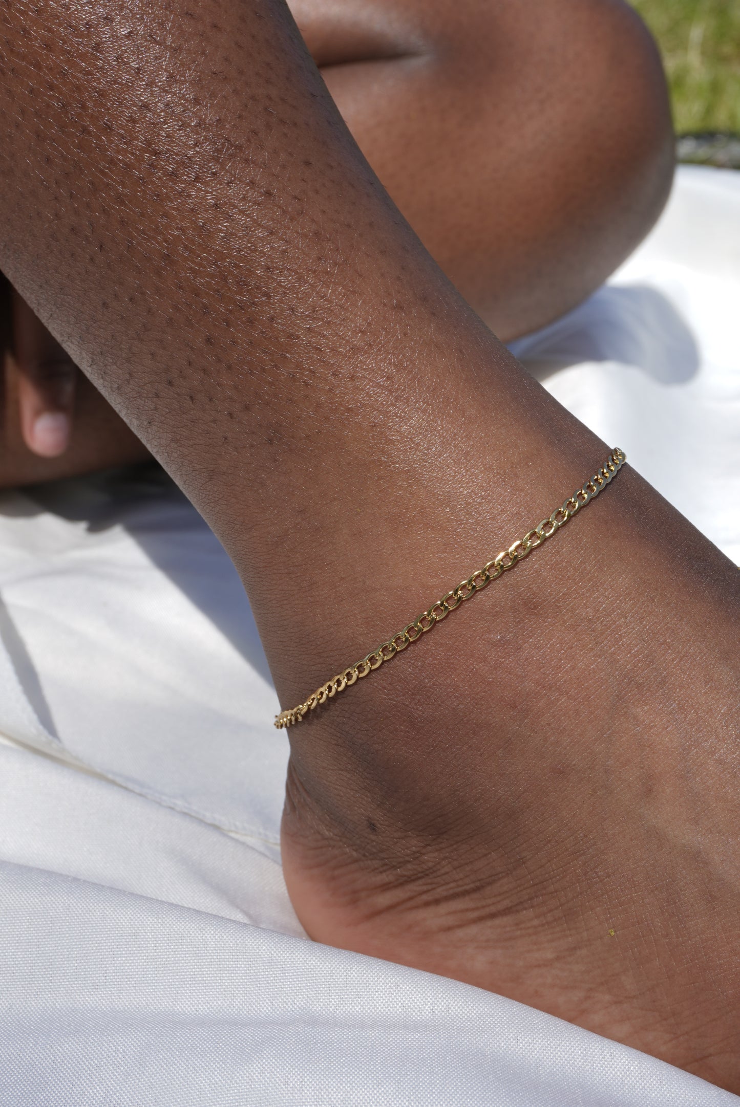 Cuban Link Chain Anklet