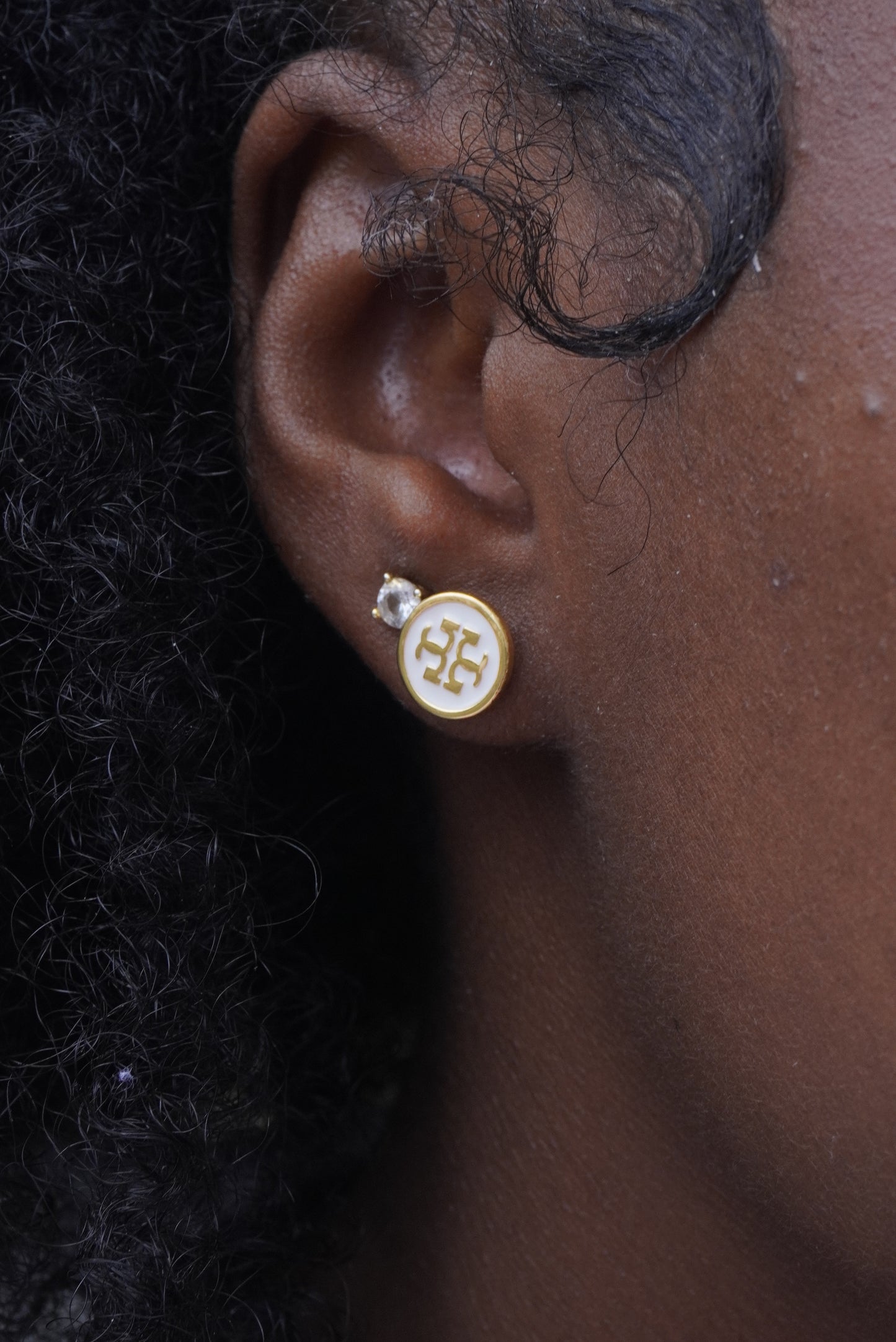 Abstract Stud Earrings