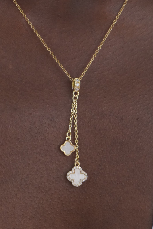Long Clover Mid Necklace