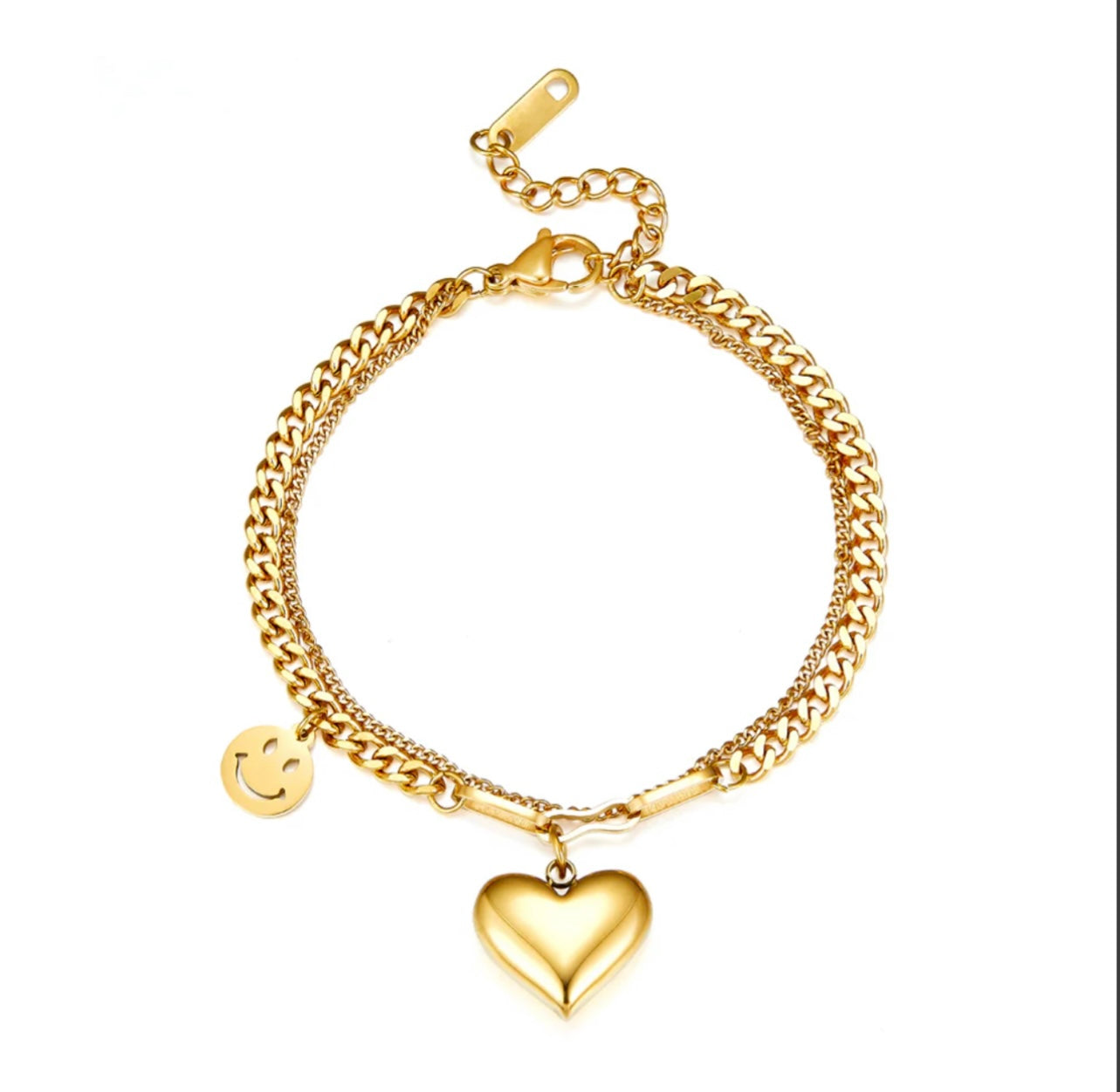 Heart Smiley Bracelet