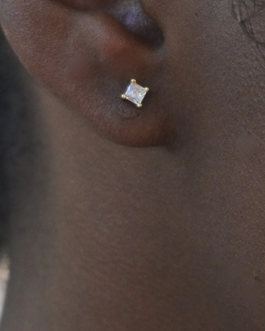 Mini Cubic Zirconia Studs