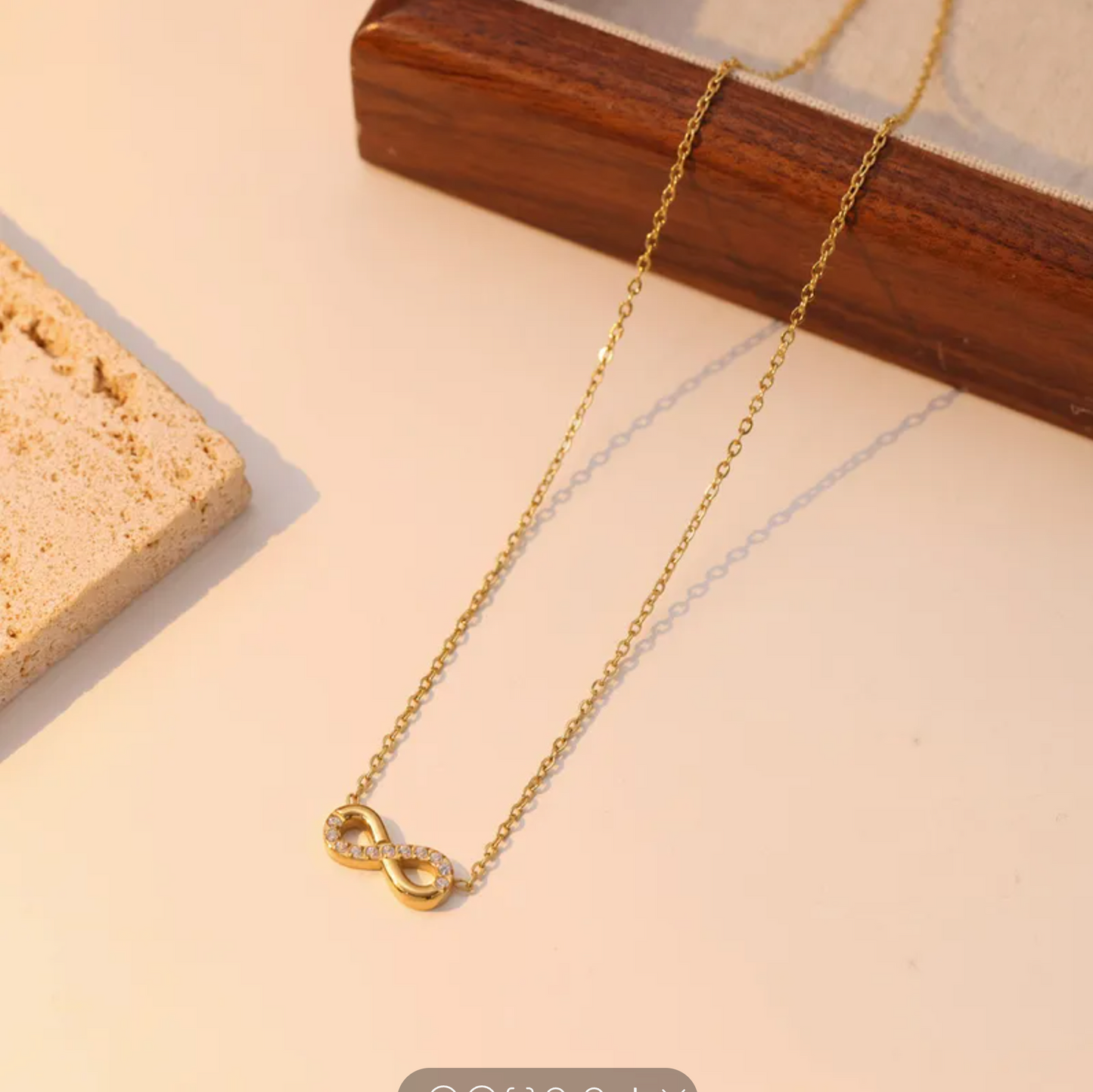 Infinity Cross Necklace