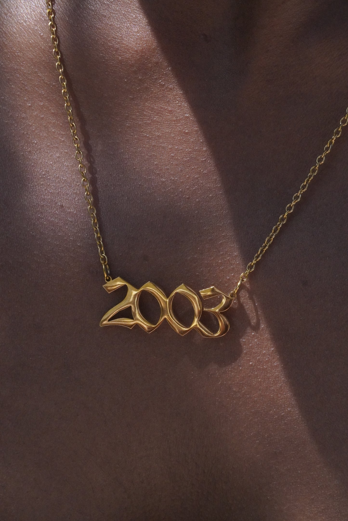 Birth Year Necklace