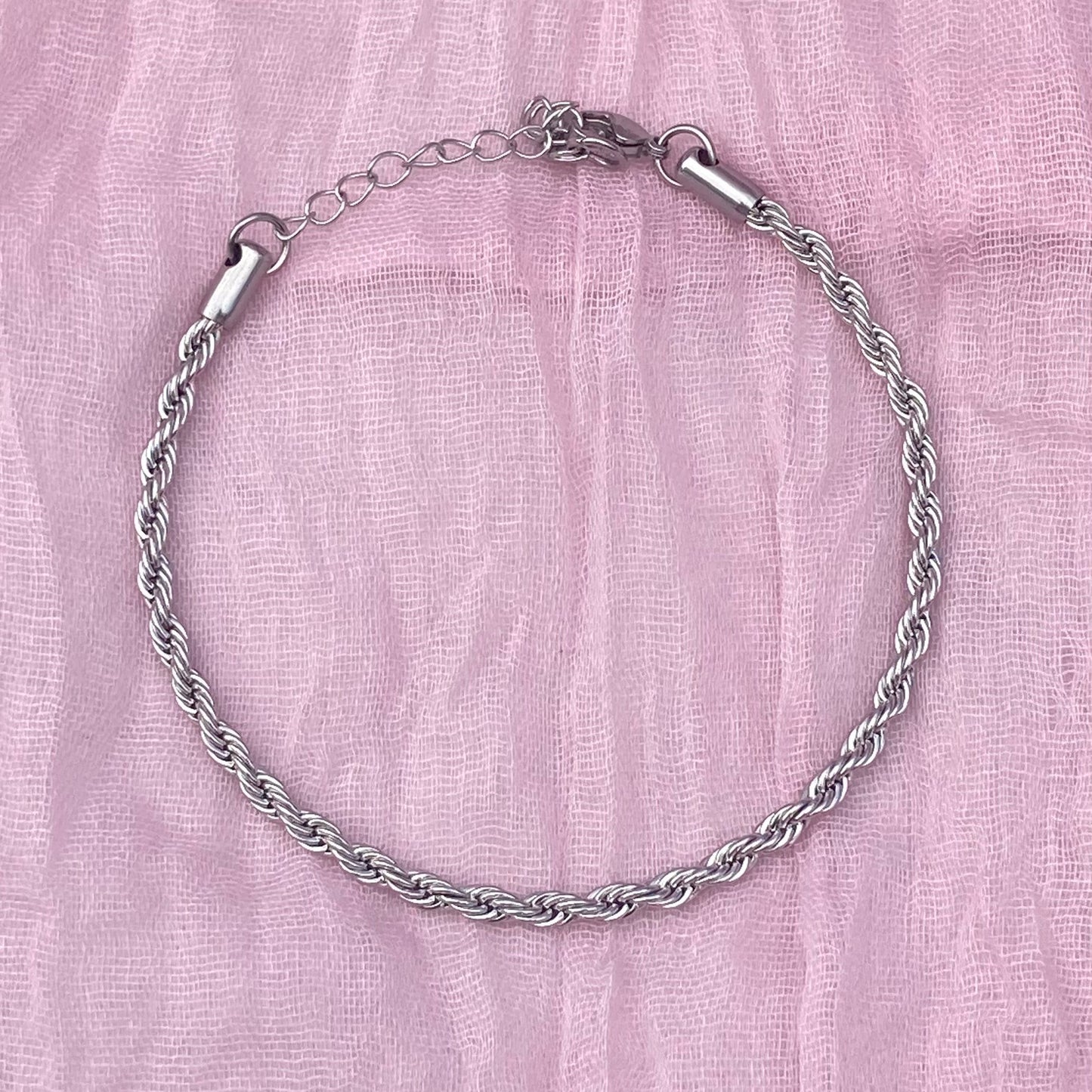 Rope Twist Chain Anklet