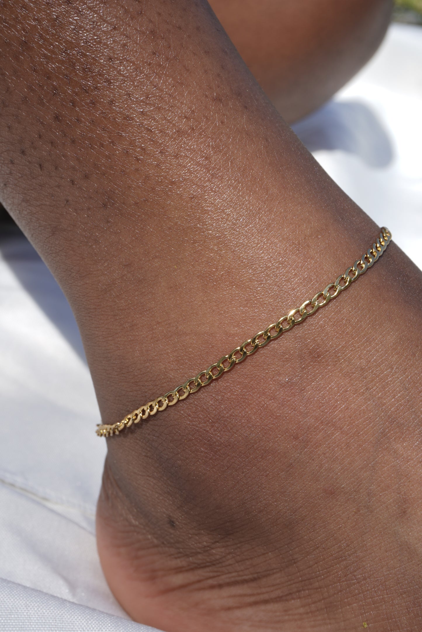 Cuban Link Chain Anklet