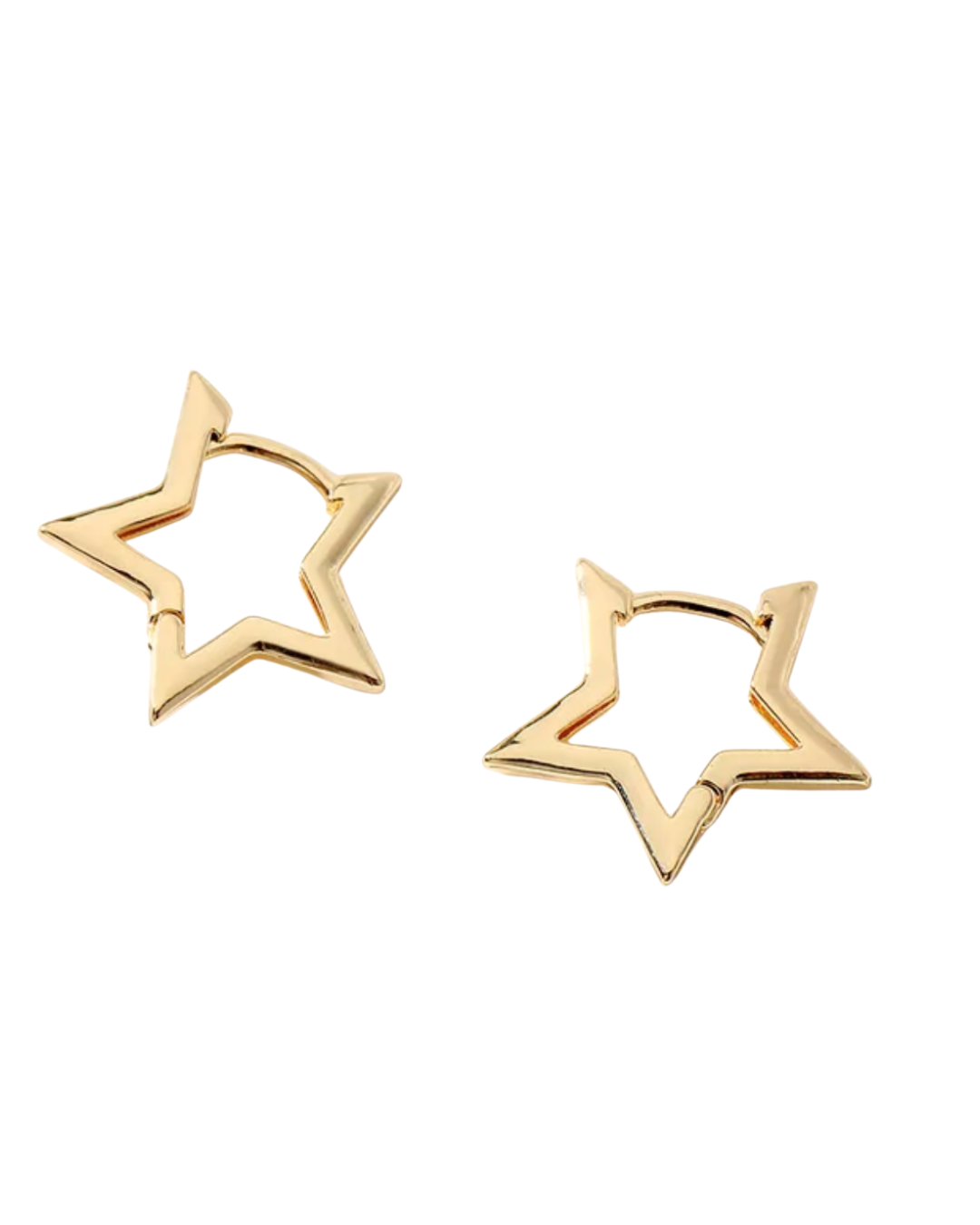 Star Clip Earrings