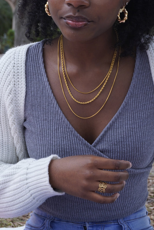 3 Tier Layered Necklace