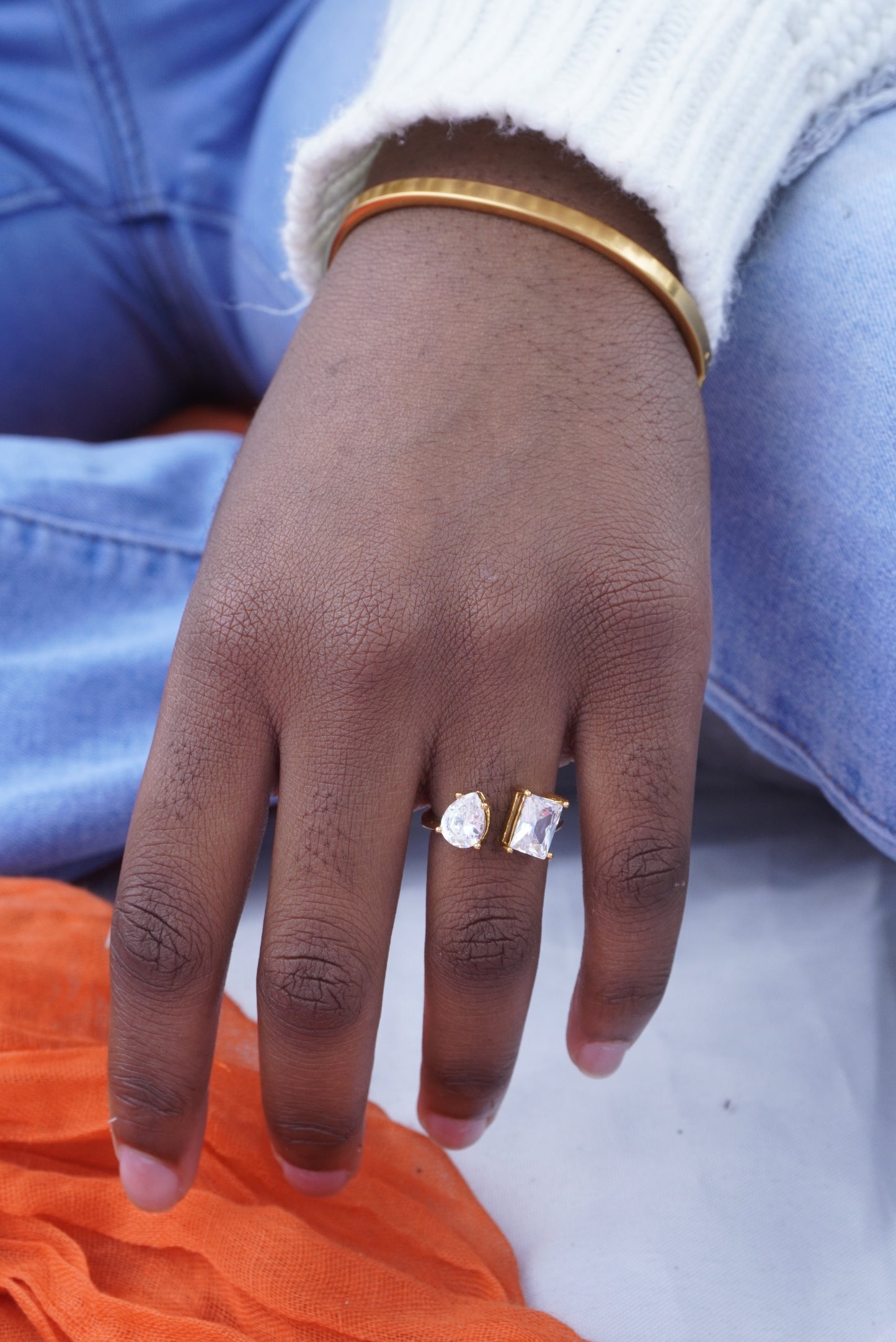 Expandable Double Design Ring