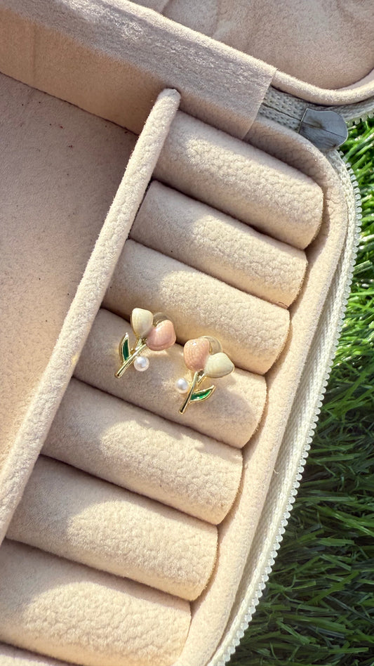 Tulip Stud Earrings