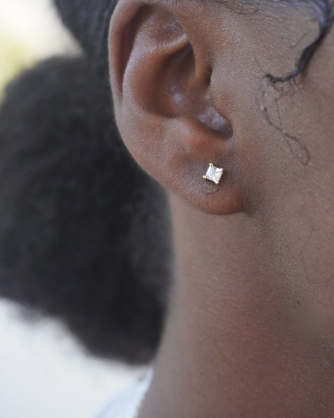 Mini Cubic Zirconia Studs