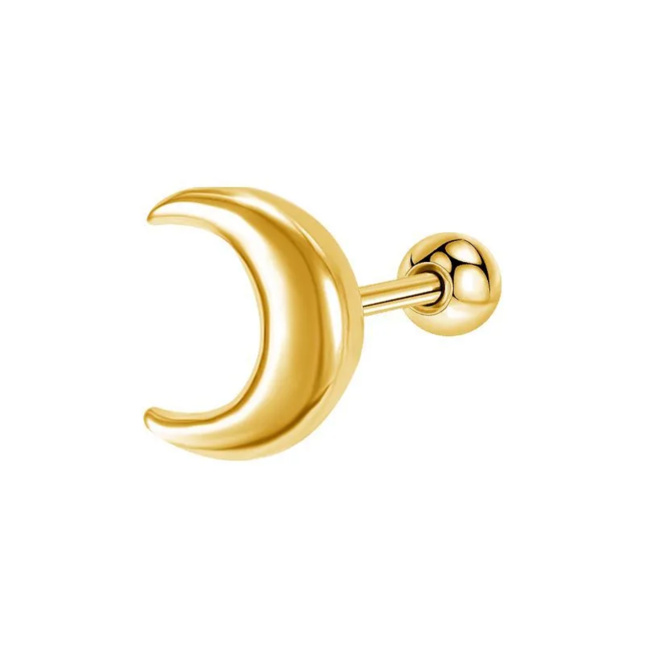 Moon Crescent Stud