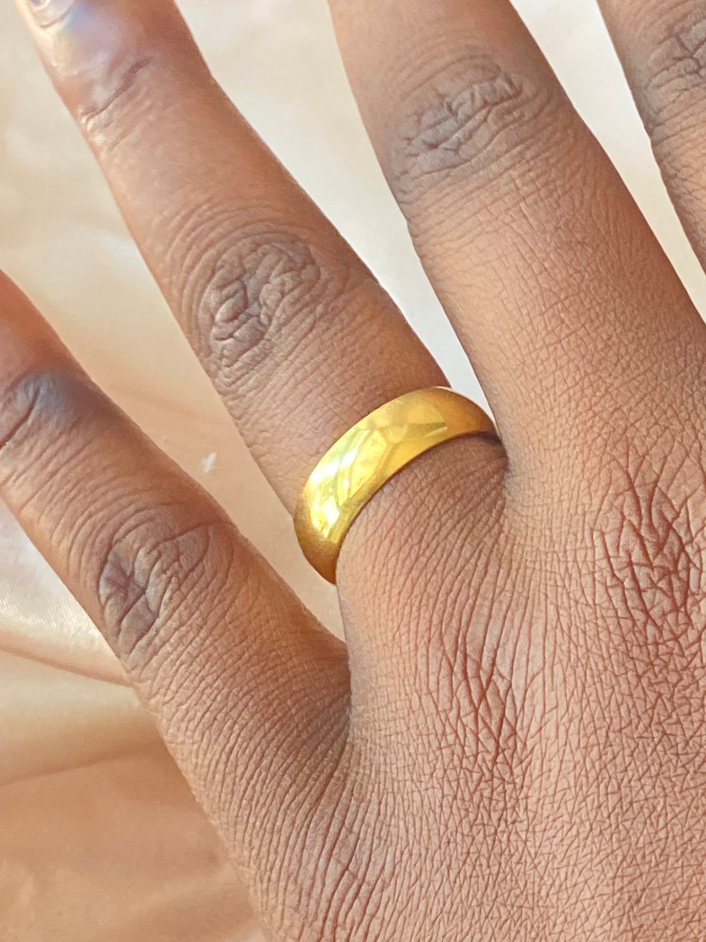 Solid Band Gold Filled Ring