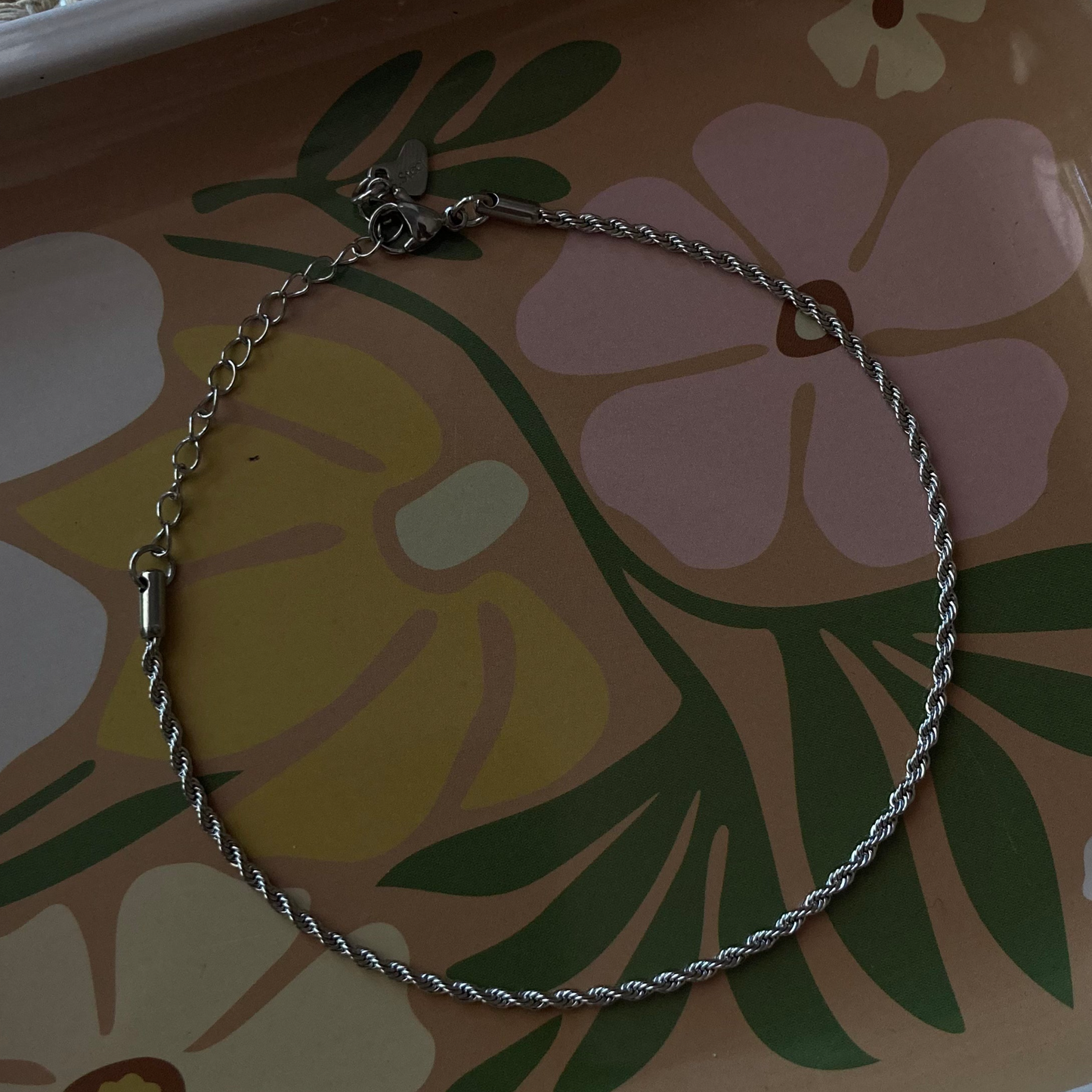 Rope Twist Chain Anklet