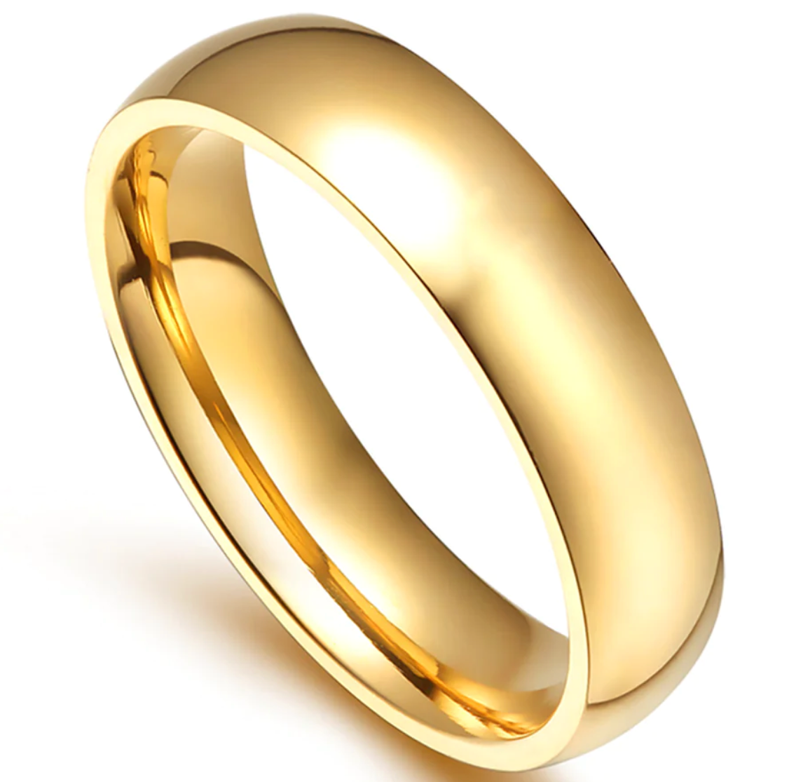 Solid Band Gold Filled Ring