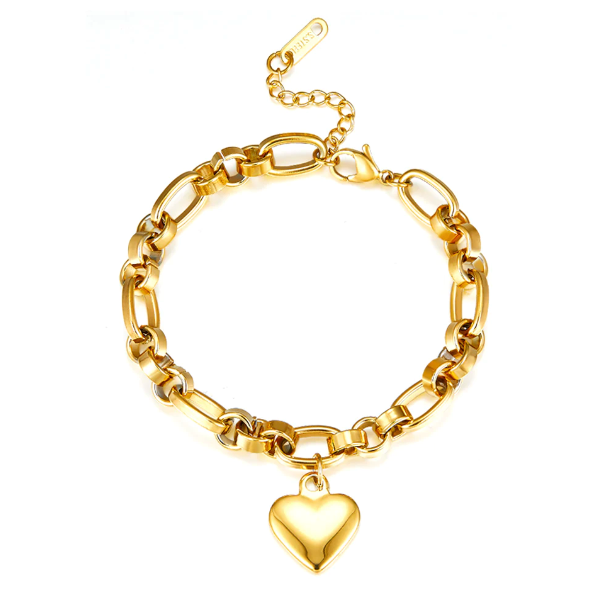 Chain Heart Bracelet