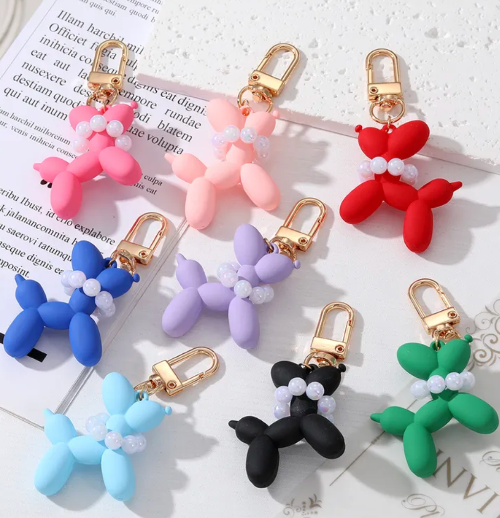 Balloon Dog Keychain